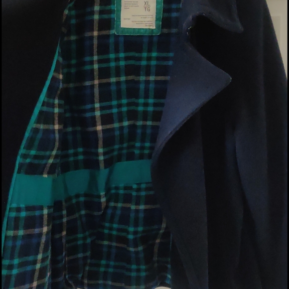 Aeropostal Women Blue Short Coat - Picture 8 of 10